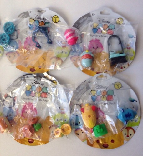 New Tsum Tsum Disney Mystery Stack Pack Blind Bags Series 1 Complete Set Of 10