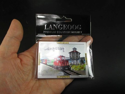 Langeoog Premium Souvenir Magnet,Deutschland Germany,Laser Optik !!