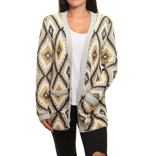 Roxy All Over Again Cardigan Heritage Heather Roxy Women/'s Clothing Cardigans