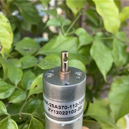 DC 6V~12V 64RPM Slow Speed Large Torque Micro 25mm Metal Gearbox 370 Gear Motor