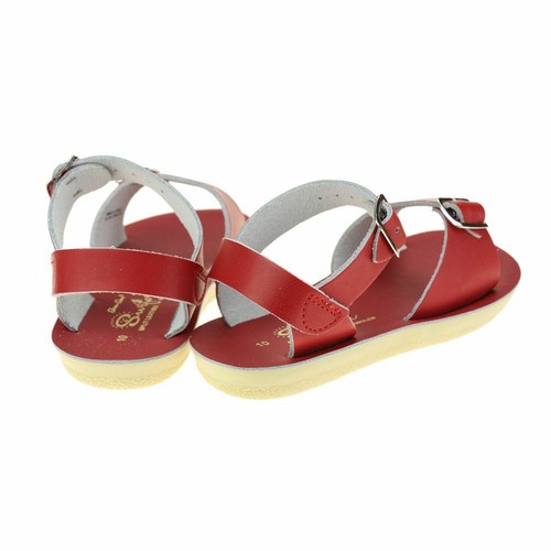 Salt-Water Surfer Boys Girls Red Waterfriendly Sandal size uk kids buckle