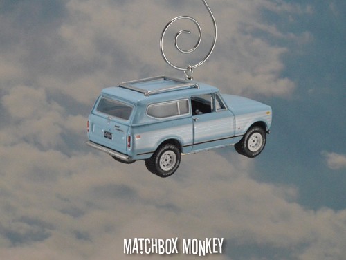 1979 International Harvester Scout II Custom Christmas Ornament 1//64 Hard Top