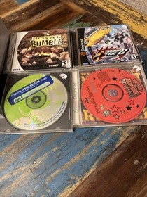SEGA Dreamcast Launch Edition Console - 2 Controllers, 2 Memory Cards , 4 Games