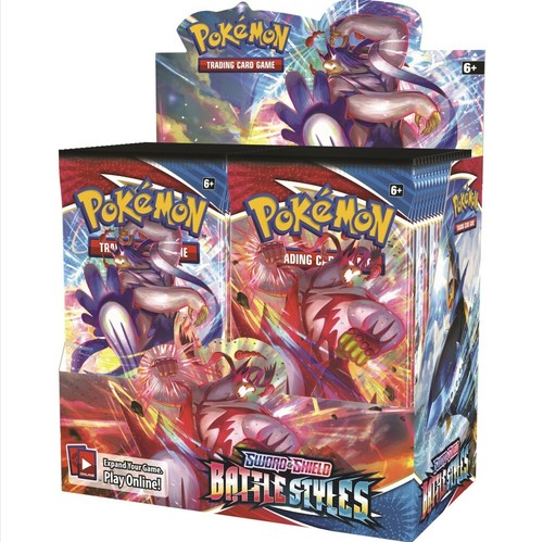 NEW Pokemon TGC SWORD SHIELD BATTLE STYLES Booster Pack x 1 PRE ORDER BOX FRESH