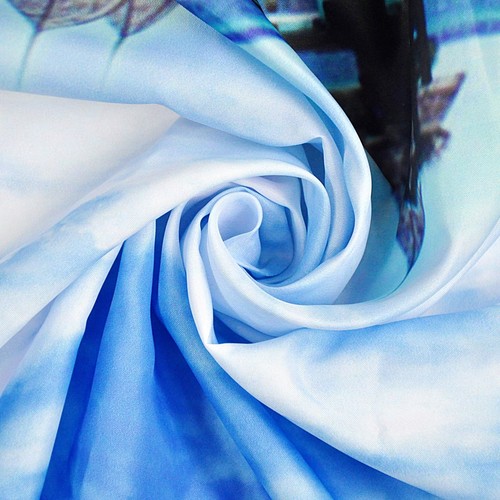 Black Marble Ink Texture Waves Background Shower Curtain Set Waterproof Fabric