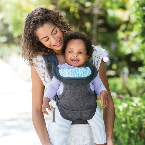 Light Grey Infantino Flip Advanced 4-in-1 Convertible Carrier