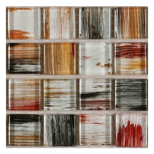 PVC Mosaic Self-adhesive Modern Bathroom Kitchen Floor Decor Home Wall 3D Tile