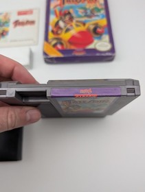 TaleSpin NES Nintendo Cartridge Manual Foam Box Disney Tested Working