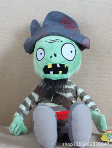 Plants vs Zombies 2 PVZ Figures Plush Baby Staff Toy Stuffed Soft Doll 13CM-35CM