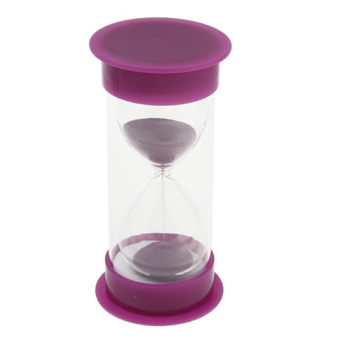5//10//15//20//30Min 5PCS SET Plastic Hourglass Home Desktop Sand Glass Timer