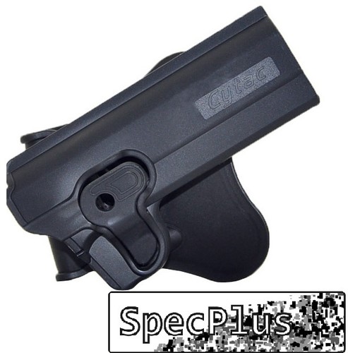 IMI style 1911 variantes Pistol Holster droitier polymère ROTO UK Noir