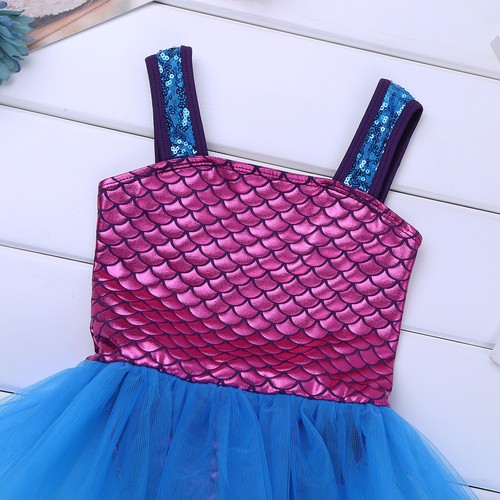 Toddler Girls Gymnastic Ballet Dance Tutu Dress Leotard Skirt Princess Costume