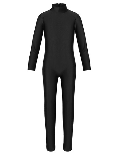 Girls Gymnastics Leotard Kids Ballet Full Body Suit Jumpsuit Costume Dance Wear