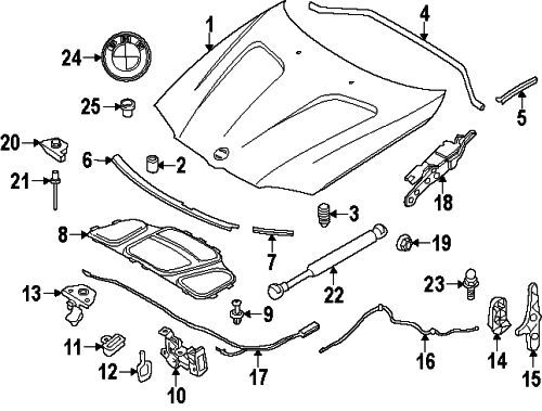 BMW 51-23-7-162-448STOP BUFFER#2 On Picture