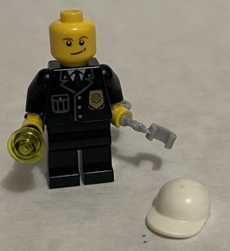 Lego City Police Officer Minifigures Robber ATM And Dog