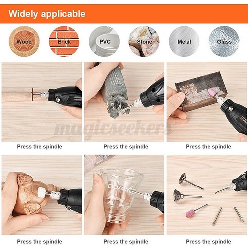 30000rpm Electric Mini Grinder Drill Milling Rotary Tool USB Engraving Pen Set