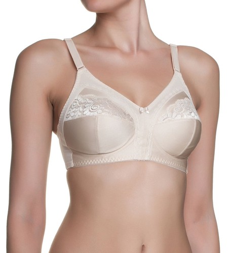 Triumph Classic Claudette 104N Classic Reggiseno Casual Beige Taglia 42 B