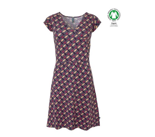 Baumwolle organic cotton Tranquillo Kleid rot rosa dress organisch