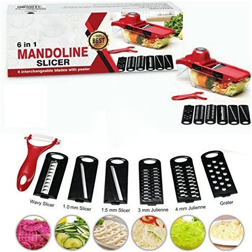 Mandoline 10 Pcs Coupe Cutter Chopper pâte fruits légumes légumes Peeler Dicer
