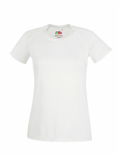Damen Performance T-Shirt 2er Lady Fit Fruit of the Loom