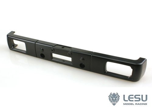LESU Metal Front Bumper for 1//14 Benz 1850 1838 RC Tracto Truck Model Accessory