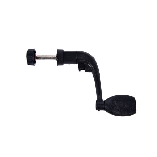 1PC Black plastic power handle fishing reel crank crank arm Spinning B^