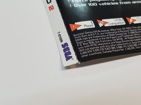 Grand Theft Auto 2 GTA 2 Disc + Back Cover Art Sega Dreamcast Tested *
