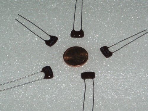 5 x 200PF 500V mica condenser 5/% capacitor 5 pcs x 200pF