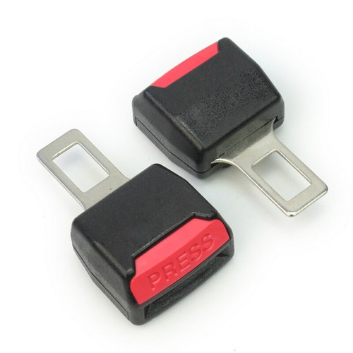 2 Pcs Clip Boucle Plastique Attache Ceinture Sécurité Siège SUPPORT Voitur qw