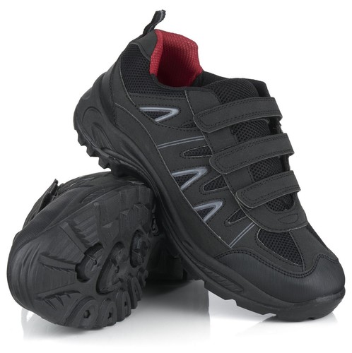 MENS HIKING BOOTS WALKING ANKLE WIDE FIT TRAIL TREKKING TRAINERS NEW SHOES SZ UK