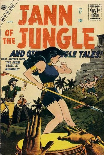 1953-55 Jann of the Jungle Comic collection on CD ROM