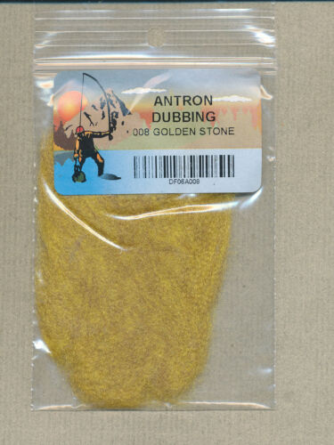 golden stone 1 gram Antron Dubbing Bag