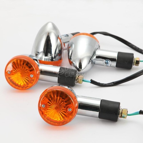 Amber Turn Signals Indicators For Kawasaki Vulcan VN 800 900 1500 1600 1700 2000