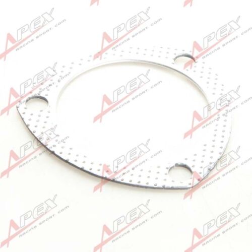 3/" 3-BOLT HIGHTEMP EXHAUST GASKET TURBO//MANIFOLD//HEADER DOWN//DUMP PIPE FLANGE