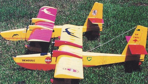 Albatross Twin Electric Sport Seaplane Plans Templates and Instructions 63ws