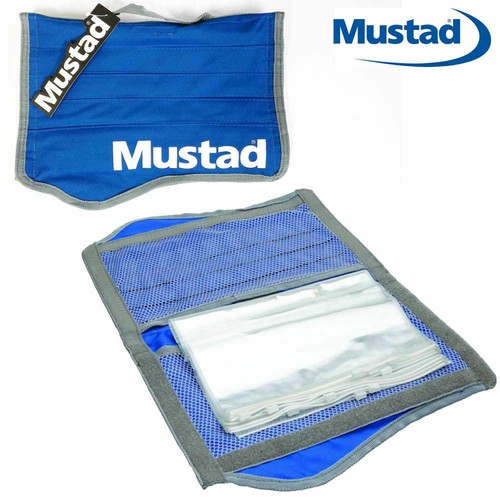 Mustad Rig Tidy Grand Rig Portefeuille Simple Double Sea Fishing Rig étui rangement