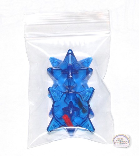 Hero Factory 45560 LEGO Technic Trans-Dark Blue Spiked Ball Kit New -