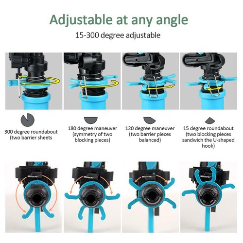 Bewässerungs-Sprinkleranlage-Garten-Düse des automatischen Rotations-Rasen-360°