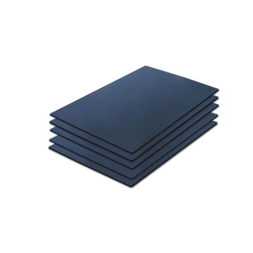 2 PCS A4 2.3mm Gray Laser Rubber Sheet for Rubber Stamp Seal Laser Engraving