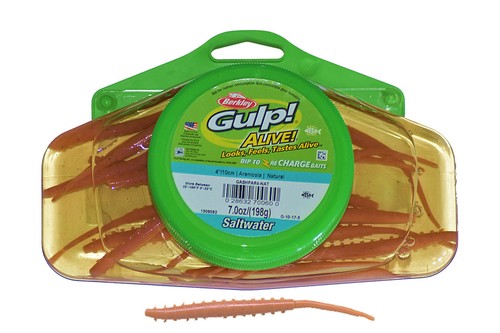 FARBWAHL WATTWÜRMER 10cm 18 STÜCK BERKLEY GULP ALIVE ARENICOLA WATTWURM