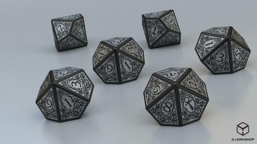 MINT 10 Onyx Path Vampire the Masquerade Vampire 20th Anniversary Dice Set
