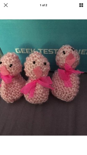Handmade Easter Chick Chocolate Egg Covers 2 For £1