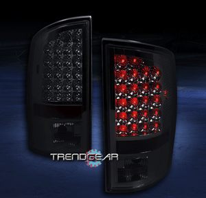 2002-2006 DODGE RAM 1500//2003 2500//3500 TRUCK LED TAIL BRAKE LIGHTS LAMPS SMOKE