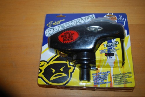 Extreme Rage Overdrive Paintball Hopper sonore Activé 3 Vitesse 200 Boules