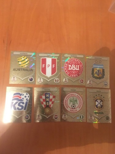 panini world cup 2018 stickers foils choose from list free postage