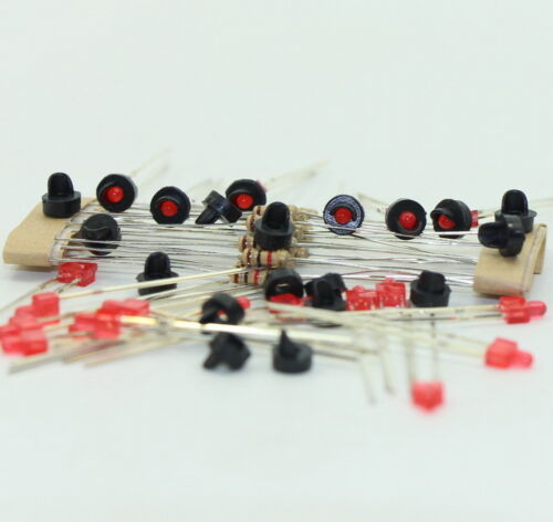 JTD11 10 Stk Signale LED rot DIY Spur N Z NEU