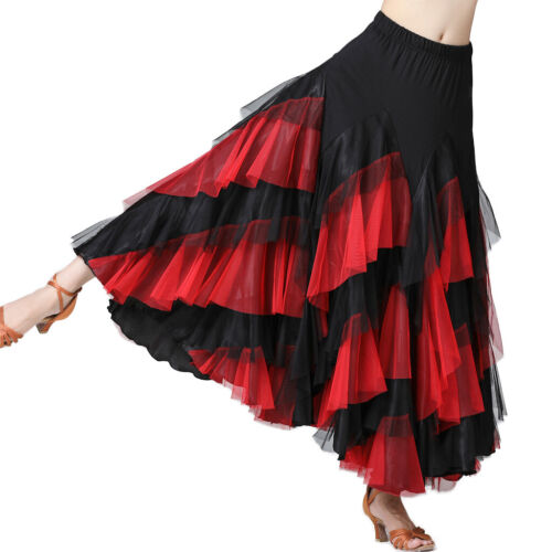 Tanzkleid Tanzrock Lateinrock Tellerrock Kleid Latin Dance Rock Faltenrock