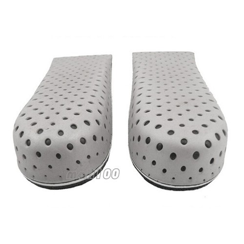 Unisex Insole Heel Lift Insert Shoe Pad Height Increase Cushion Elevator Taller