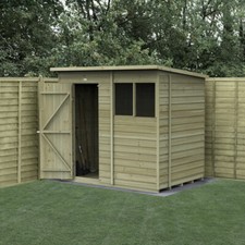 Garden Shed 7×5 4Life Overlap Pent Forest