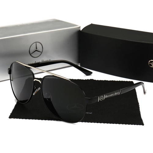 Luxury Polarized Men/'s Mercedes Sunglasses Driving Aviator Sun Eyewear Glasses